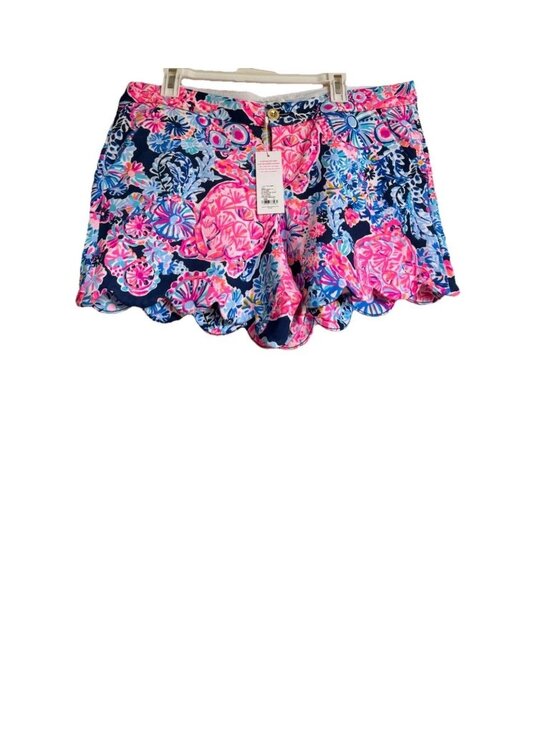Lilly Pulitzer Pants - NWT Lilly Pulitzer Buttercup Knit Shorts Sz 14 🌴